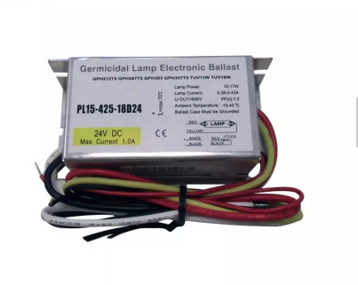 Pin стерилизатора 18w 4 балласта лампы DC 24V электронный UVC для T5