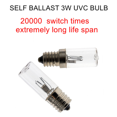 ультрафиолетовый свет обеззараживанием E14 бактерий шкафа озона 4W UVC светлый