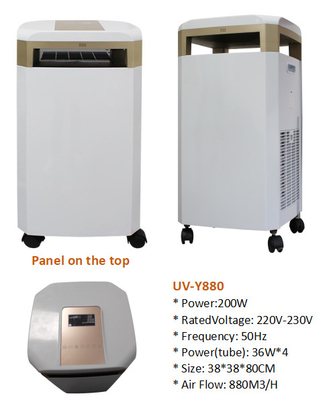 UVC лампа ультрафиолетова кварца стерилизатор/200w очистителя воздуха 254nm