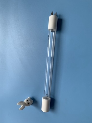 Трубки ультрафиолетового света ненужного газа кварца 10W 212mm убивают лампу обеззараживанием лепты UVC