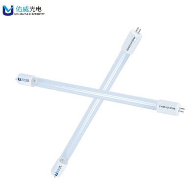 6w 10w 12mm UVC Лампа обеззараживания T4 UV вакуумирует вирус, убивая G6T4L